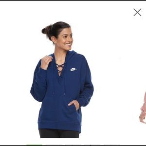 Women's Nike Sportswear Lace-Up Hoodie